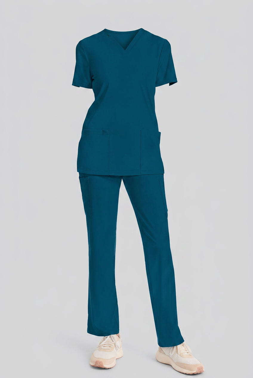 CK Achieve Women's V-Neck Scrub Set