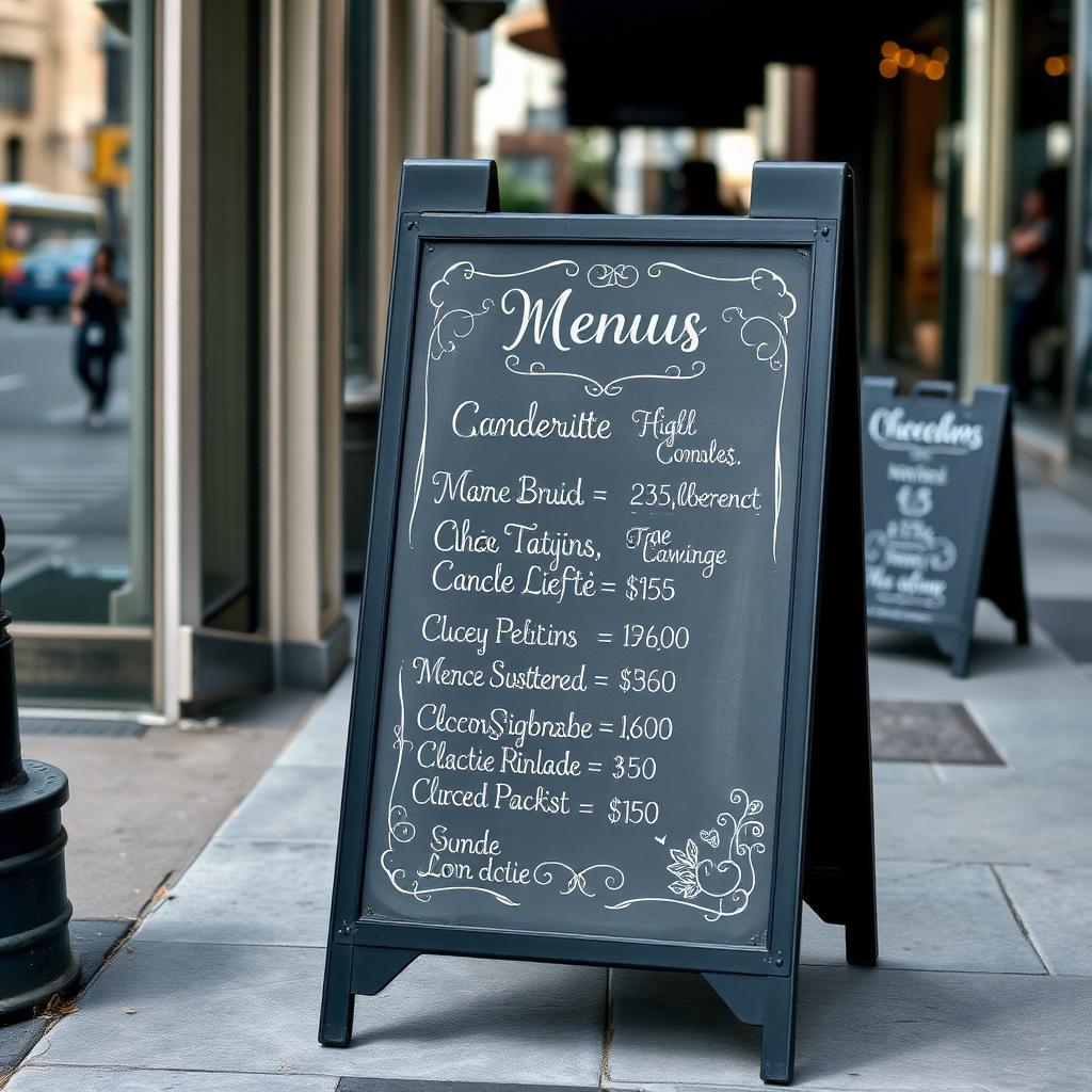 A-Frame Sidewalk Signs